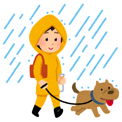 雨の日
