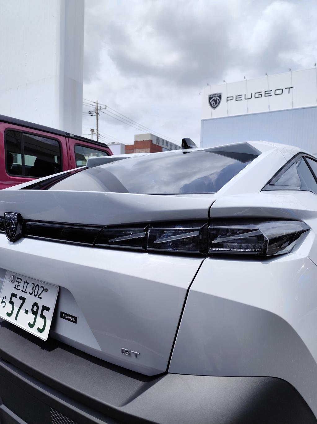 New 3008の猫耳
