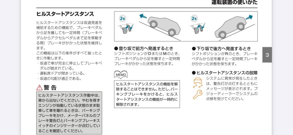 ヒルスタートアシスタンス