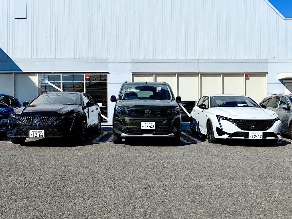 プジョー足立 デモカー入れ替えました！
