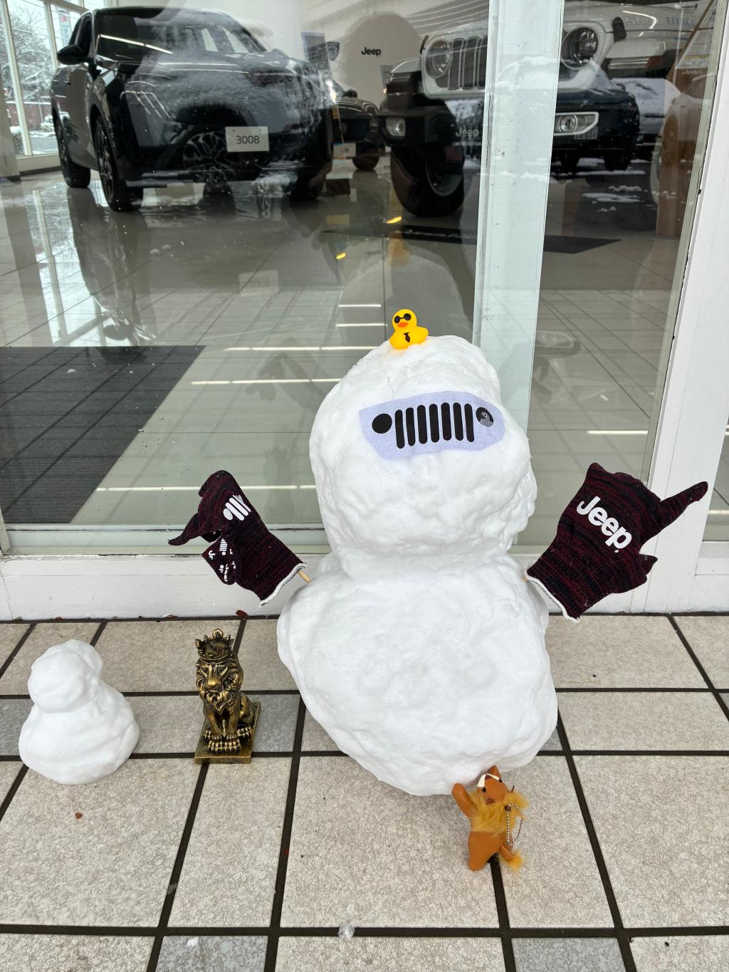 雪が積もりました！！！