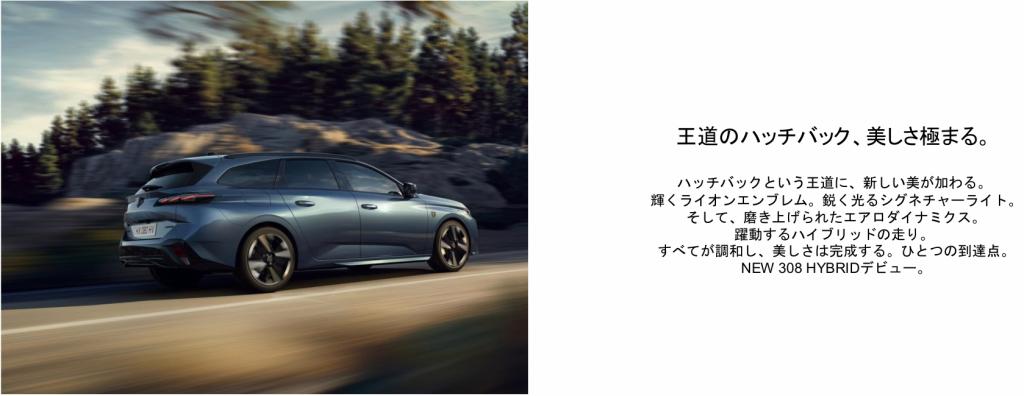 全国限定 80台！ NEW PEUGEOT 308 SW デビューフェア！